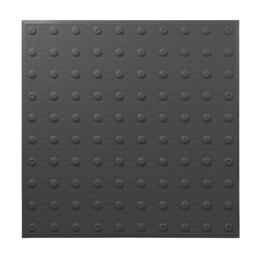 Grey Access Tile Surface Applied Fire Resistant Tactile Surface