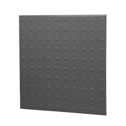 12 x12 305x305mm Grey Access Tile Surface Applied Fire Resistant Tactile Surface ACC-S-1212-FR DG