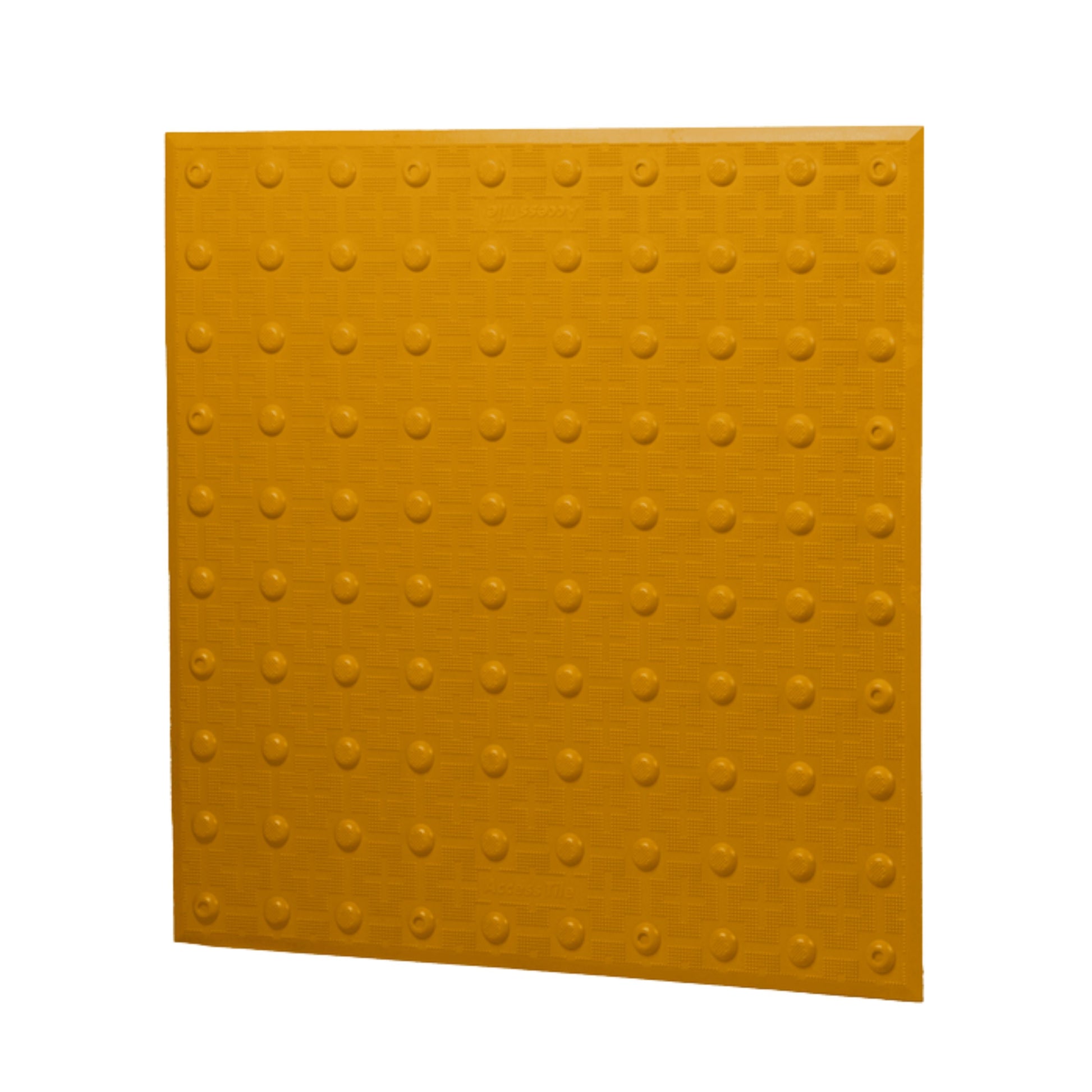 12 x12 305x305mm Yellow Access Tile Surface Applied Fire Resistant Tactile Surface ACC-S-1212-FR