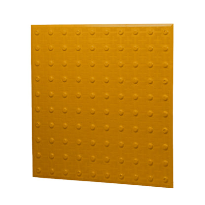 12 x12 305x305mm Yellow Access Tile Surface Applied Fire Resistant Tactile Surface ACC-S-1212-FR