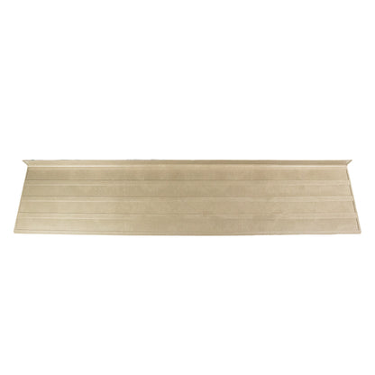 Underside of beige stair treads