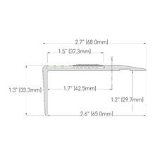 Load image into Gallery viewer, F4-E20 Luminescent flat Stair Nosing
