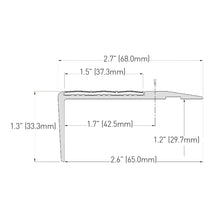 Load image into Gallery viewer, F4-N20 Non-Slip Flat Stair Nosing
