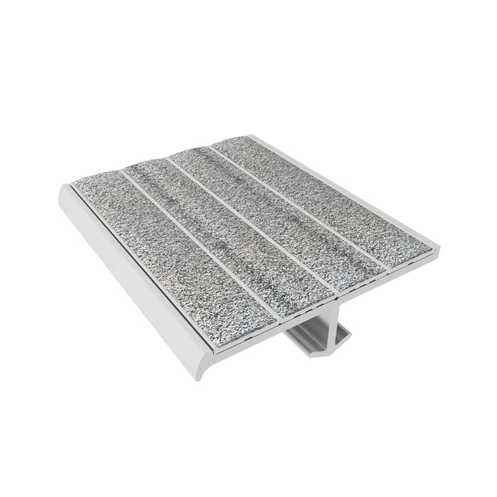 Ecoglo S4060 gray non-slip cast-in-place stair nosing