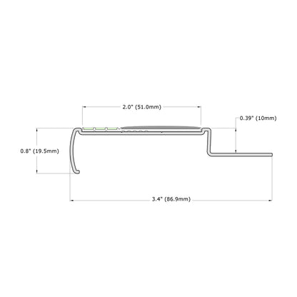 Dimensions of Ecoglo® M4.10-E30 Series