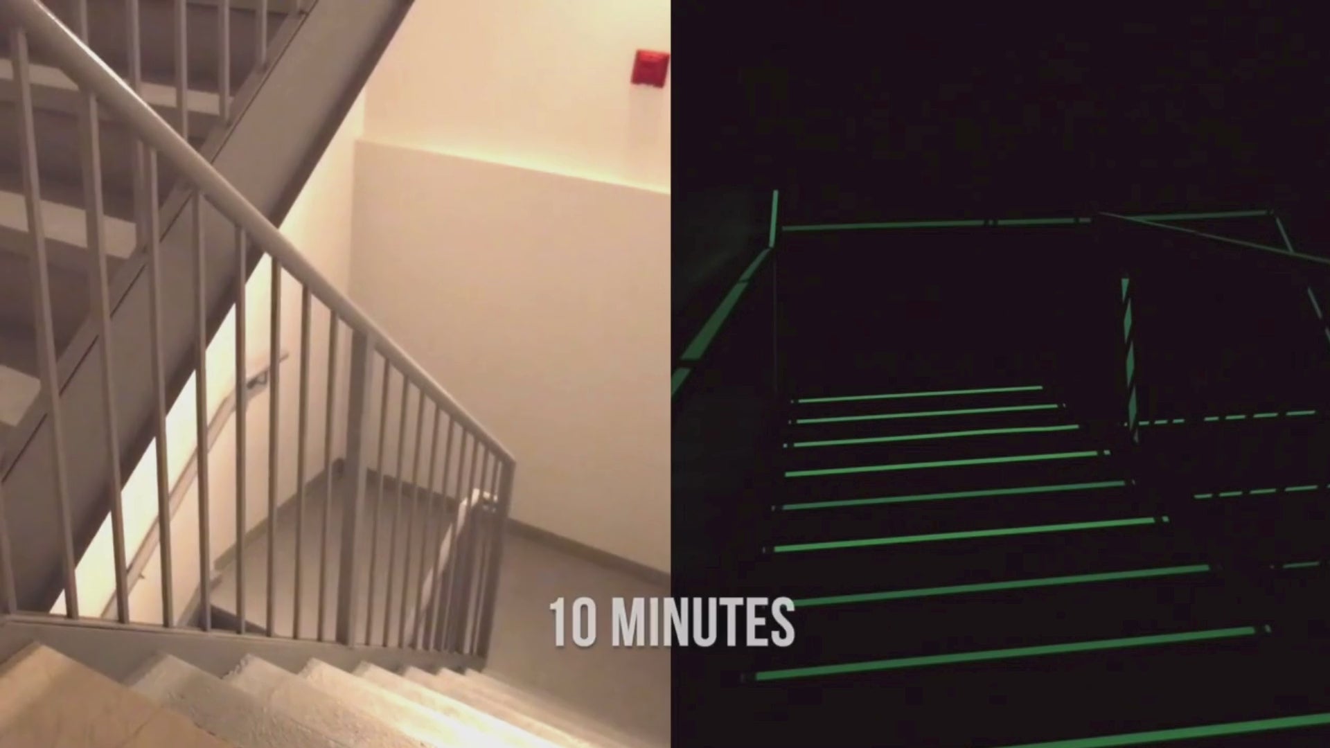 Load video: Ecoglo® VS Emergency Lights comparisson